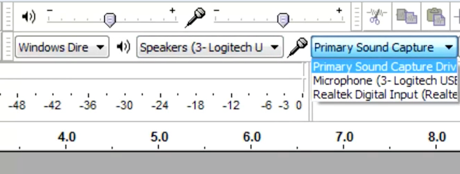 How To Use Audacity To Record and Edit Audio: Input Source