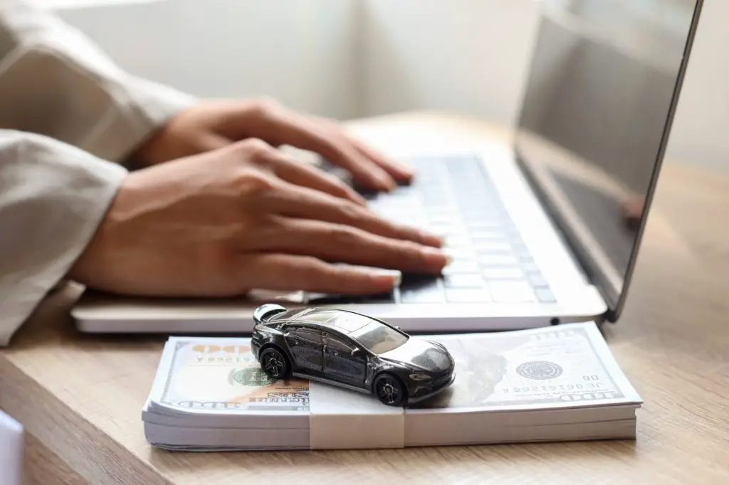 Car loan and finance concept