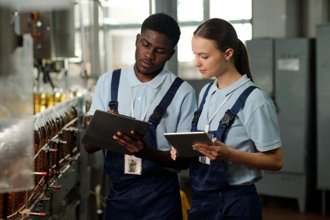 Checking information in delivery paper